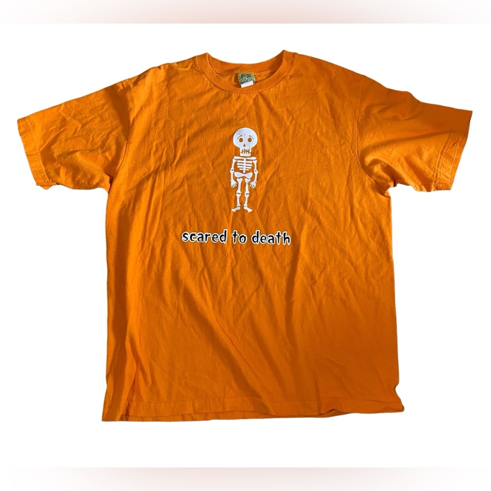 Orange Graphic Tee - Short Sleeve